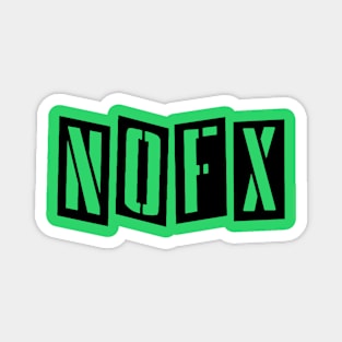 Green nofx Magnet