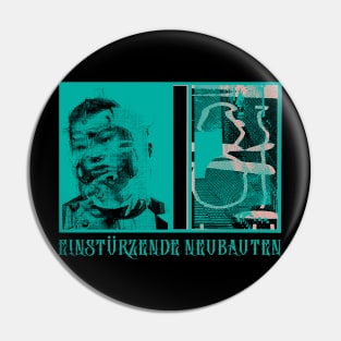 Einstürzende Neubauten  †† Original Fan Art Design Pin