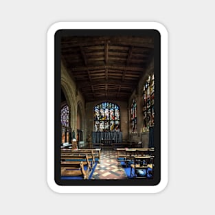 Inside of St Peter and Paul's church in Lavenham  5 Magnet