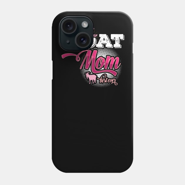 GOAT: Goat Mom Phone Case by MYFROG