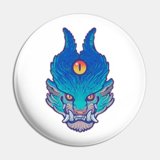 Blue Demon Pin