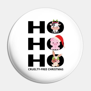 Cruelty Free Christmas Pin