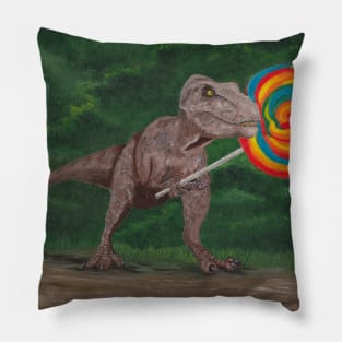 LOLLIPOP T-REX Pillow