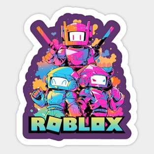 Red Roblox Logo Sticker for Sale by NineSvn