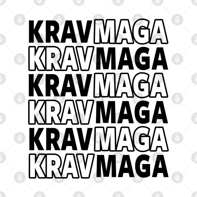 KRAV MAGA by Tshirt Samurai