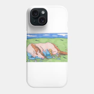 Horse get Painted Phone Case