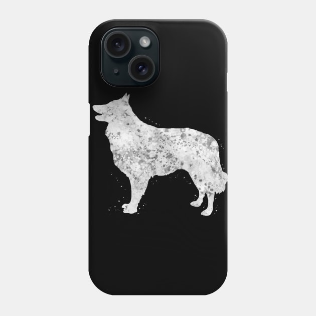 Schipperke dog Phone Case by Yahya Art