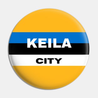 Keila City in Estonian Flag Pin