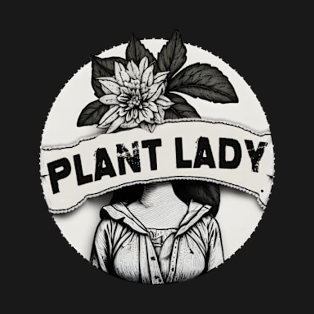 Plant Lady For Plant Lover And Plantholic Lady by larfly