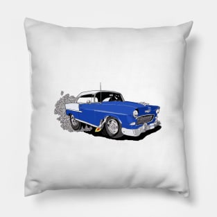 55 Chevy Bel Air Pillow