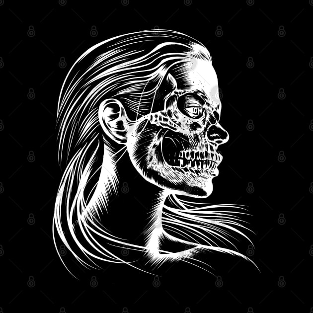 Skull Girl by albertocubatas