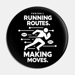 Running Routes Making Moves Pin