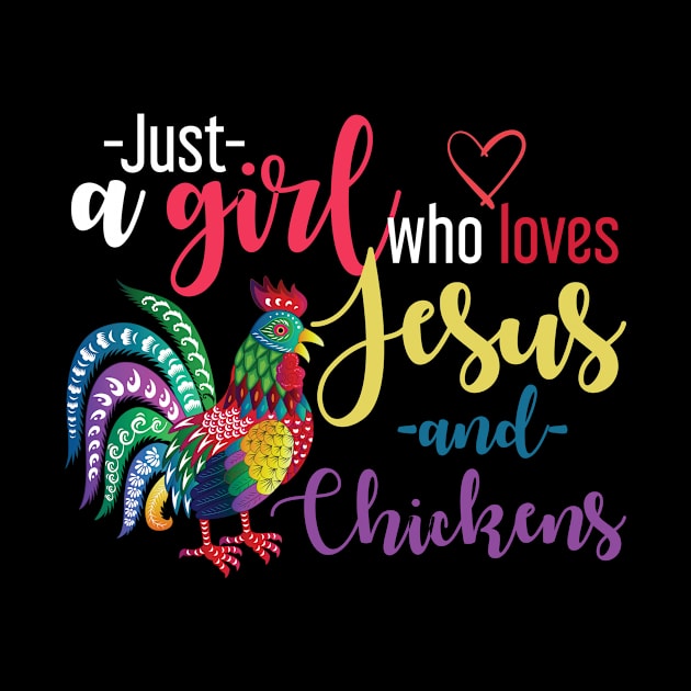 Christian Chicken Farmer Chicken Jesus Christ by shirtsyoulike