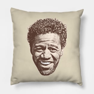 Al Green / Retro Aesthetic 70s Soul Fan Design Pillow