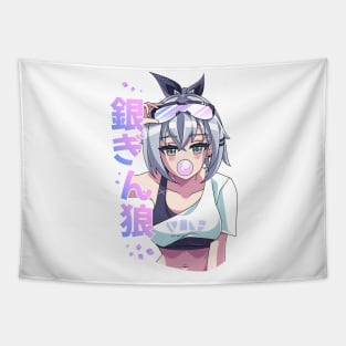 Honkai Star Rail Silver Wolf Anime Tapestry