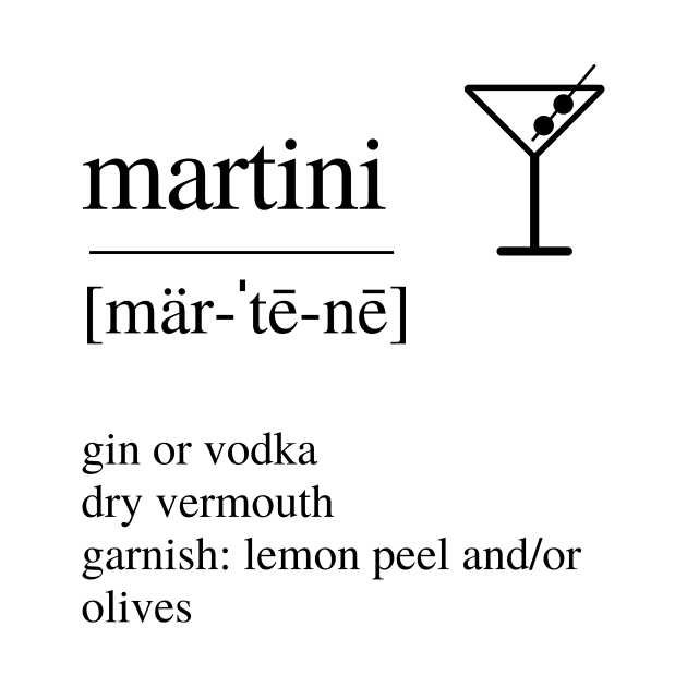 Martini cocktail by LushLife