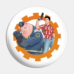 Flash and Porky Pin