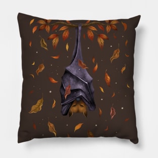 Autumn Bat Pillow