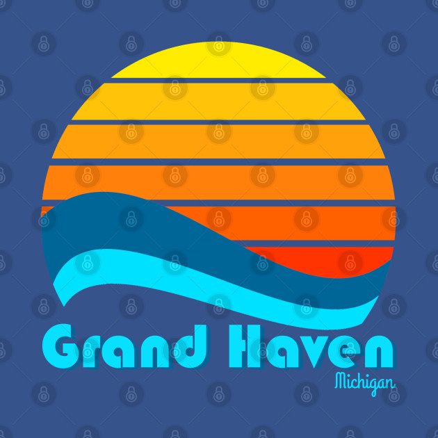 Discover Grand Haven Michigan - Grand Haven Michigan - T-Shirt