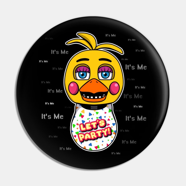 Five Nights at Freddy's - Toy Chica - It's Me Pin by Kaiserin