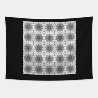 Mountainous view Kaleidoscope pattern 6 Tapestry