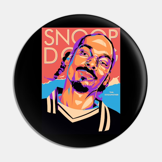 Snoop dogg Pin by Poppyska