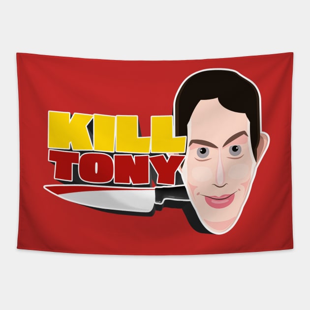 Tony Hinchcliffe Icon - Kill Tony Fan Design Tapestry by Ina