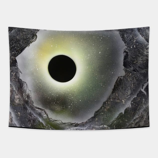 Total Eclipse from the Cavern Tapestry by Edwardtiptonart