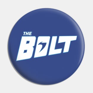 The Bolt title logo Pin