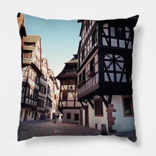 Strasbourg narrow streets Pillow