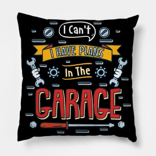 Garage gifts Pillow