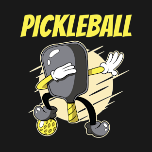 Pickleball Dabbing Pickleball Paddle Dab T-Shirt