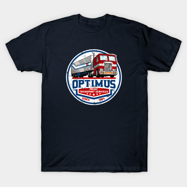 Optimus Prime Trucking Services - Optimus Prime Transformers - T-Shirt