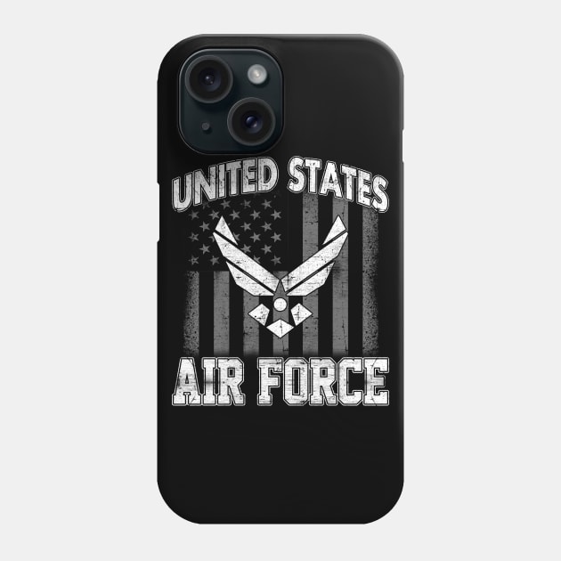 United States US Air Force USAF Phone Case by Otis Patrick