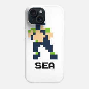 8-Bit Quarterback - Seattle Phone Case