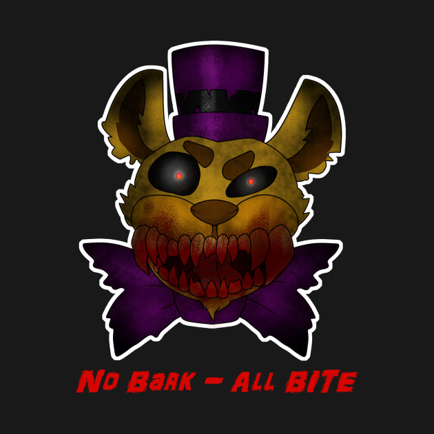 Discover Fred Bear- No bark All bite - Fnaf4 - T-Shirt