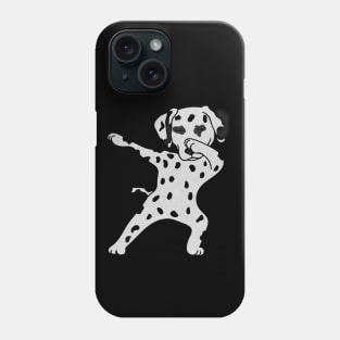 Cute Dabbing Dalmatian dog Dab Dance Gift dots Phone Case