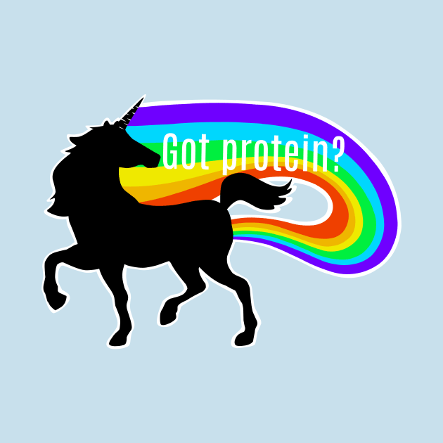 Unicorn protein farts by TimAddisonArt