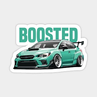 Subaru Impreza WRX STI Car Art - Widebody Modified Boosted JDM Car Magnet