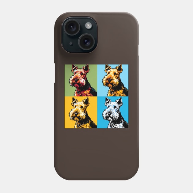 Welsh Terrier Pop Art - Dog Lovers Phone Case by PawPopArt