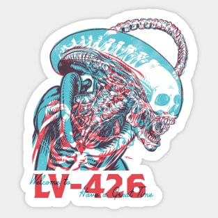 Wall sticker LV-426 warrior