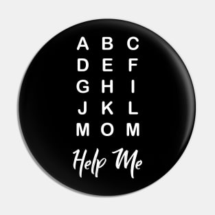 ABC KIDS MOM HELP ME Pin