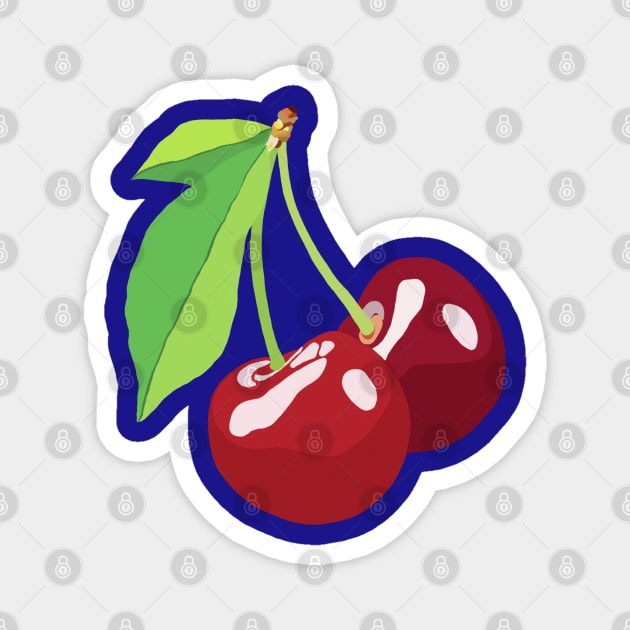 Cherries Magnet by ElviaMontemayor