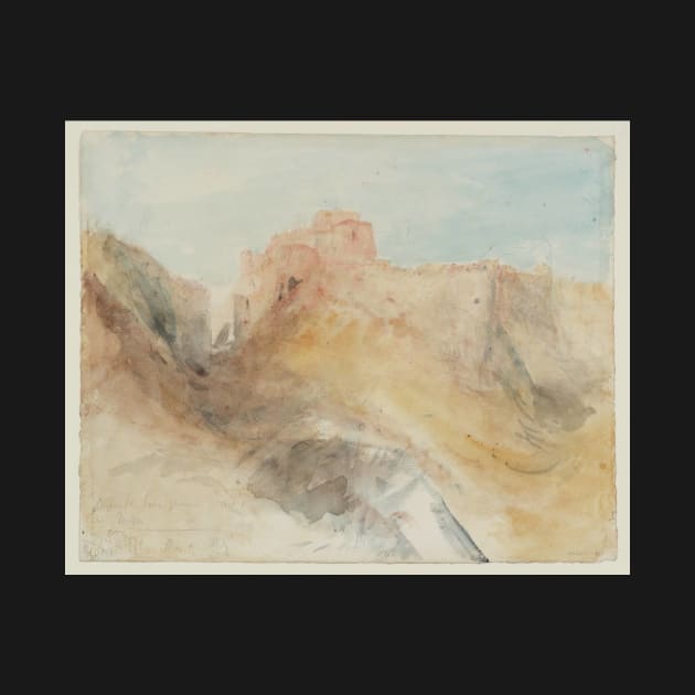 A Ruined Castle near Dieppe, 1830 by Art_Attack