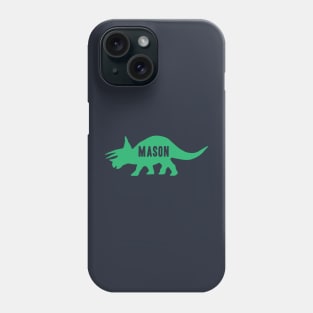 Mason Dinosaur - Triceratops Phone Case