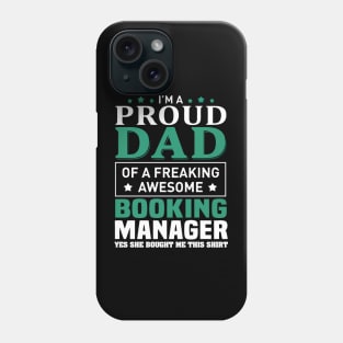 I'm proud dad booking fathers day Phone Case