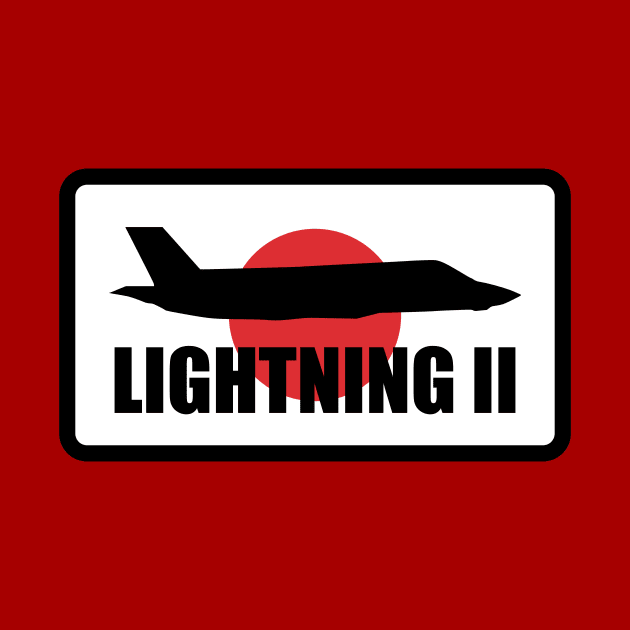 Japan F-35 Lightning II Patch by Tailgunnerstudios