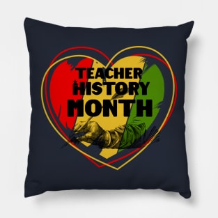 Teacher Black History Month Love Pillow