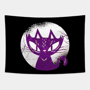 Dark cat Tapestry