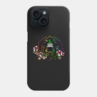 Santa Spider w/ Presents (Rainbow 2) Phone Case